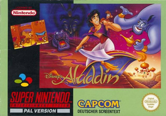 Les jeux Disney sortis sur Sega Megadrive et Nintendo SNES (dossier) Aladdinsnes